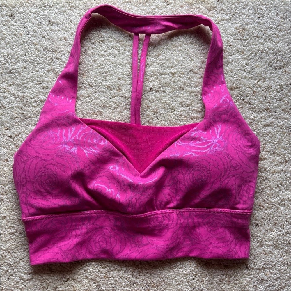 Crowned Athletics Beauty Sleep Pink Bra